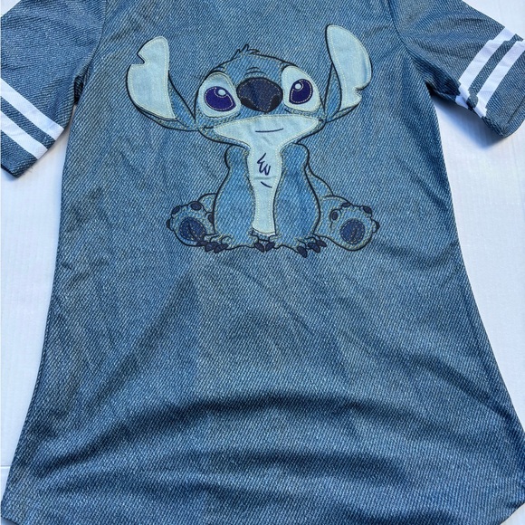 Disney Stitch Kids Jersey - Blue and White - Picture 2 of 4